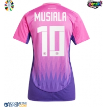 Ženski Nogometni dresi Nemčija Jamal Musiala #10 Gostujoči EP 2024 Kratek Rokav